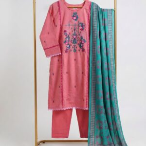 Women's Pink Color Three Piece