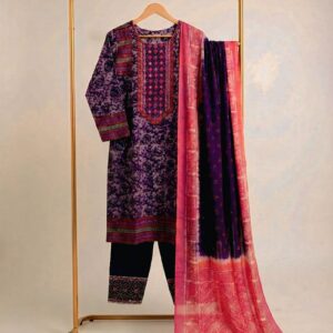 Black Red Party Wear Salwar Kameez