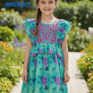 Alternative view of A-line Frock