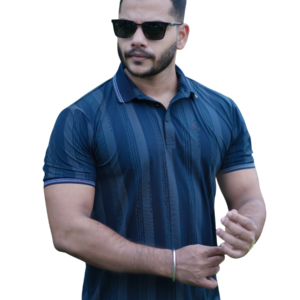 Navy Blue Polo T-Shirt | P-21