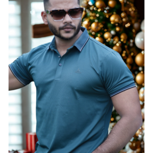 Teal Green Polo T-Shirt | P-27