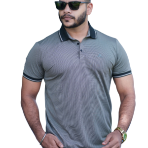 Light Grey Polo T-Shirt | P-31