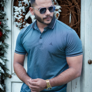 Sea Green Polo T-Shirt | P-36