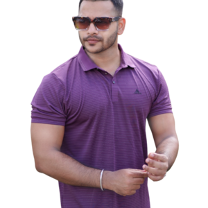 Deep Purple Polo T-Shirt | P-43