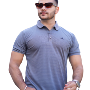Steel Blue Polo T-Shirt | P-44