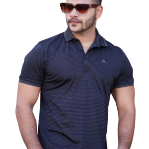 Navy Blue Polo T-Shirt | P-45