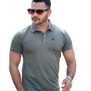 Sage Green Polo T-Shirt | P-46