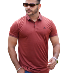 Brick Red Polo T-Shirt | P-50