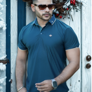 P-58: Deep Teal Modern Polo
