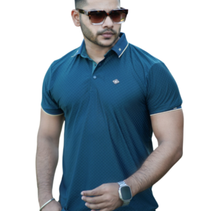 P-58: Deep Teal Modern Polo