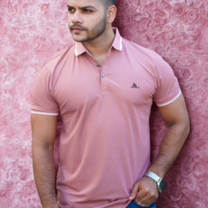 P-69: Premium Rose Pink Polo Shirt