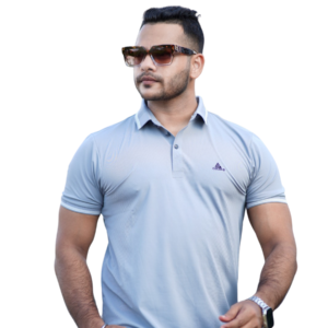 P-75: Light Ash Everyday Polo Shirt