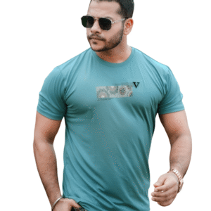 Alternative view of Men’s Granite Green T-Shirt | ST-06