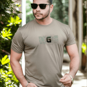 Men’s Heathered Grey T-Shirt | ST-07