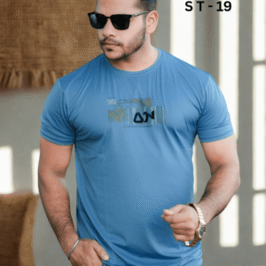 Men’s Light Steel Blue T-Shirt | ST-19