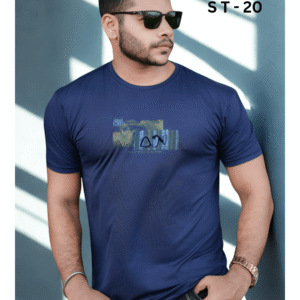 Men’s Dark Blue Grey T-Shirt | ST-20