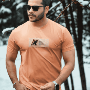 Burnt Orange Stylish Tee | ST-28