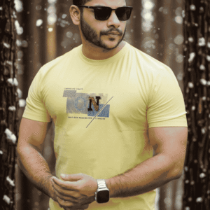 Light Yellow Summer T-Shirt | ST-39