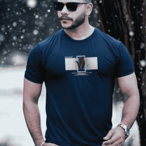 Classic Black Printed T-Shirt | ST-51