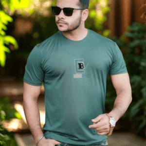 Mens Sea Green T-shirt ST-15
