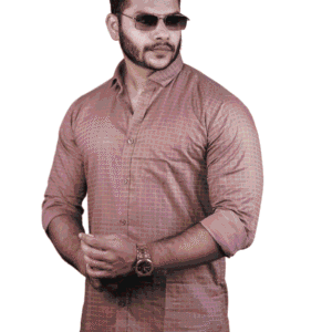 Men’s Trendy Brown Casual Shirt | SR-1835