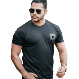 Alternative view of Men’s Charcoal Grey T-Shirt | ST-01