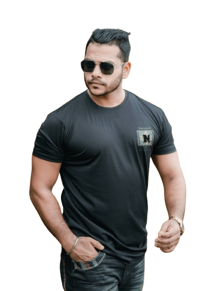 Men’s Charcoal Grey T-Shirt | ST-01 - Image 2
