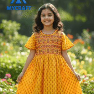 Alternative view of A-line Frock