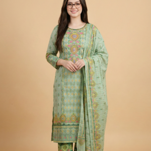 Mint Green Casual Three Piece