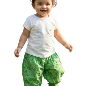 Baby Dhol Pants – Green Traditional Cotton Wear