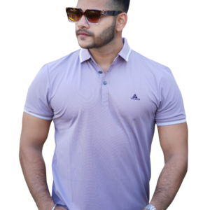 Men’s Premium Lavender Polo Shirt | P-79