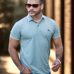Men’s Premium Sky Blue Polo Shirt | P-81
