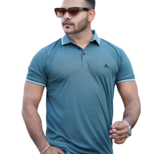 Men’s Premium Teal Blue Polo Shirt | P-83