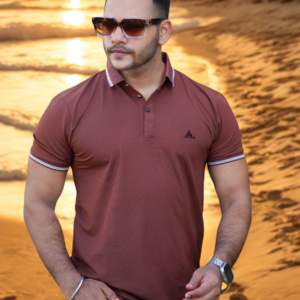 Men’s Premium Maroon Polo Shirt | P-85