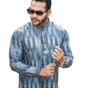 Indigo Line Panjabi | PNJ-609