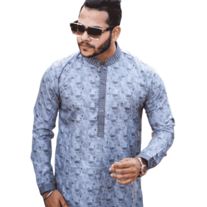Cloud Grey Panjabi | PNJ-593