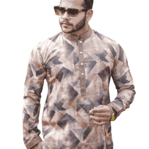 Earth Tone Panjabi | PNJ-591