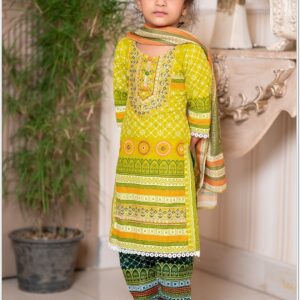 Lime Kids Embroidered Set