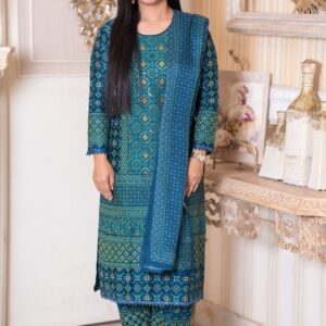 Teal Women 3 Piece Set